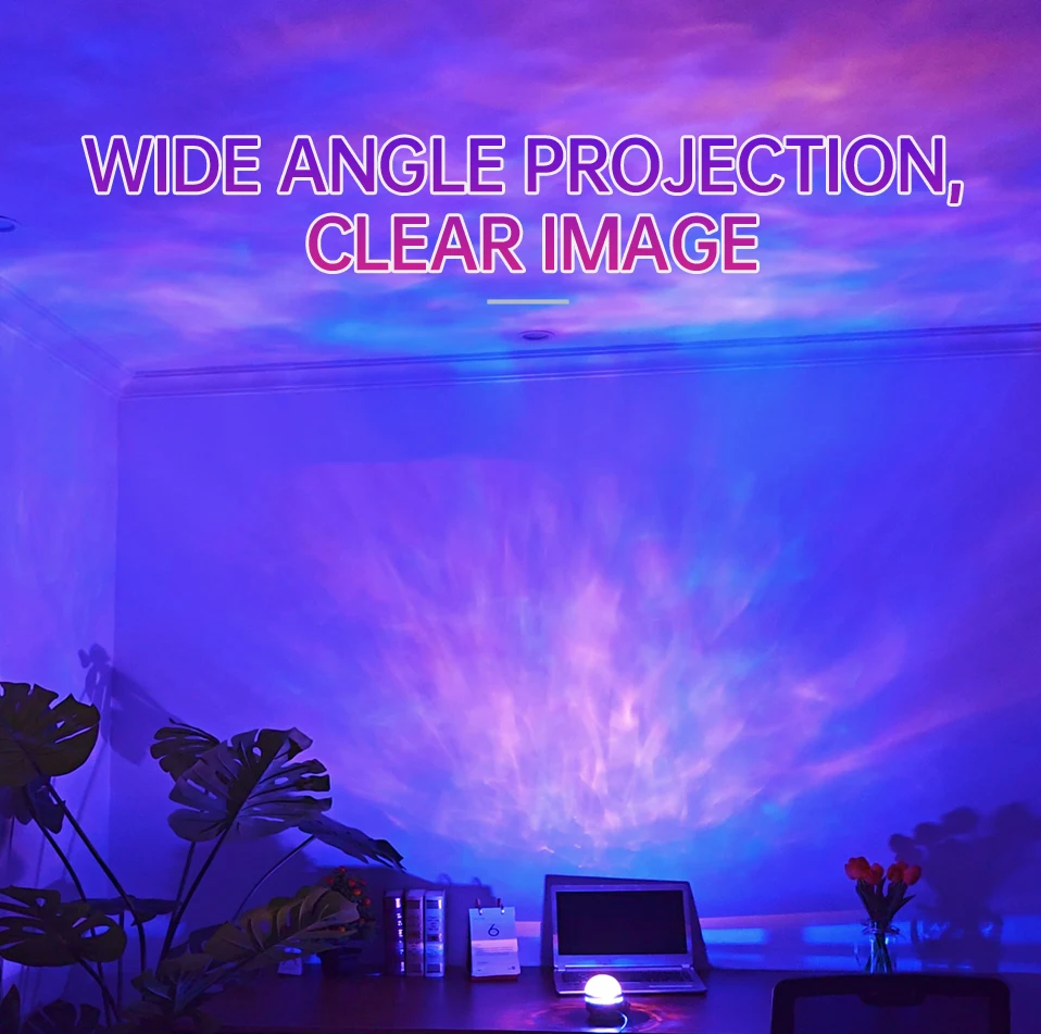 Led-Galaxie-Projektor Mit Fernbedienung, Usb &Amp; 7 Modi – Sternenhimmel-Nachtlicht Mit Sound Für Kinderzimmer Und Dekoration Led-Galaxie-Projektor Mit Fernbedienung, Usb &Amp; 7 Modi – Sternenhimmel-Nachtlicht Mit Sound Für Kinderzimmer Und Dekoration - Image 5