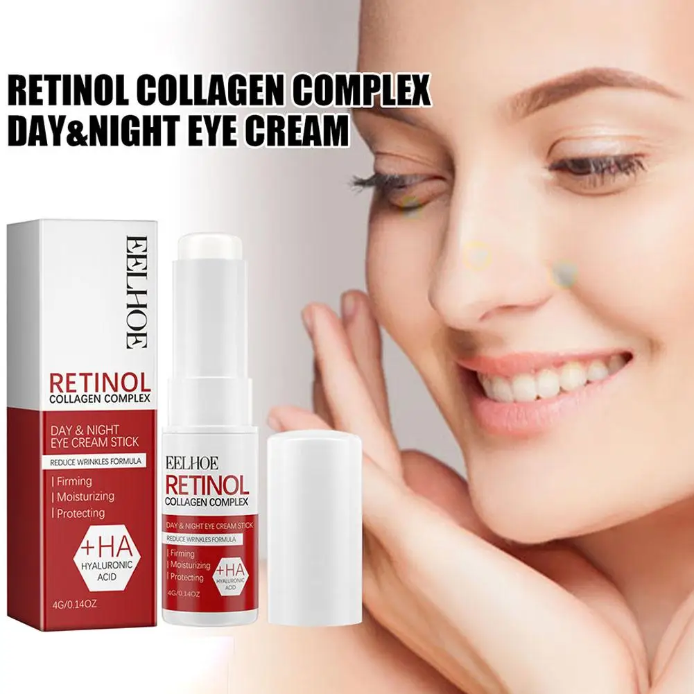 Retinol Augencreme-Stick, Anti-Aging, Verblasst Augenringe Unter Den Augen, Entfernt Tränensäcke, Feuchtigkeitsspendende, Straffende Haut, Augenpflege Retinol Augencreme-Stick, Anti-Aging, Verblasst Augenringe Unter Den Augen, Entfernt Tränensäcke, Feuchtigkeitsspendende, Straffende Haut, Augenpflege - Image 4