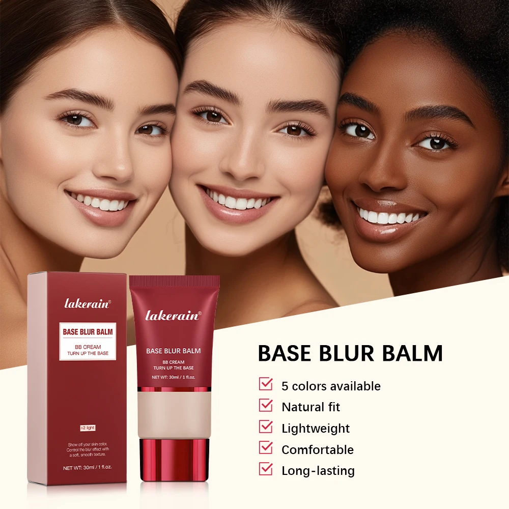 Matte Foundation Base Blur Soft Focus Matte Full Coverage Natural Fit Gesichts-Make-Up Leichter, Langanhaltender Concealer Bb-Creme Matte Foundation Base Blur Soft Focus Matte Full Coverage Natural Fit Gesichts-Make-Up Leichter, Langanhaltender Concealer Bb-Creme - Image 5