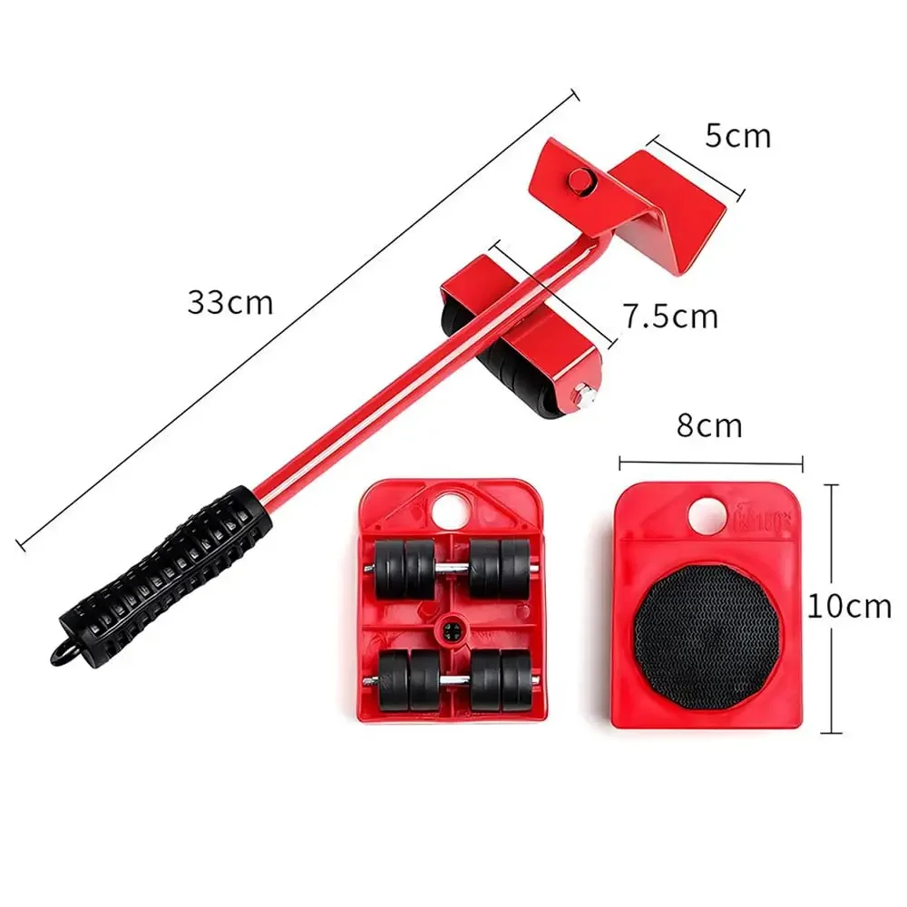 Fzcspeed Furniture Mover With Wheels &Amp; Furniture Lifter Set, 360° Rotation Wheels Furniture Dolly, 220 Lbs Capacity Fzcspeed Furniture Mover With Wheels &Amp; Furniture Lifter Set, 360° Rotation Wheels Furniture Dolly, 220 Lbs Capacity - Image 6