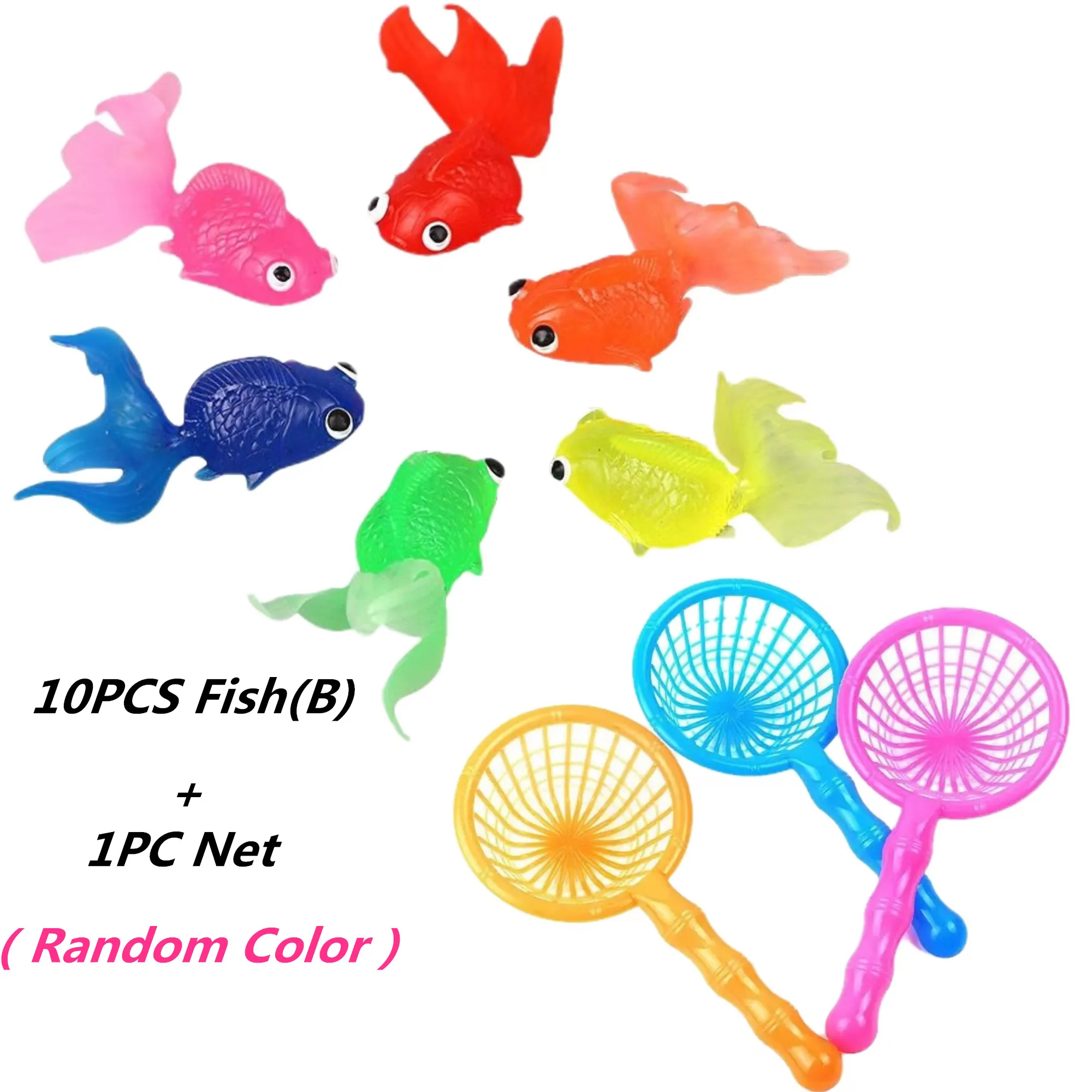 Children'S 10Pcs/Set Kawaii Simulation Rubber Goldfish Baby Bath Water Play Games Toys For Kids Toddlers Bathing Shower Gifts Children'S 10Pcs/Set Kawaii Simulation Rubber Goldfish Baby Bath Water Play Games Toys For Kids Toddlers Bathing Shower Gifts - Image 17