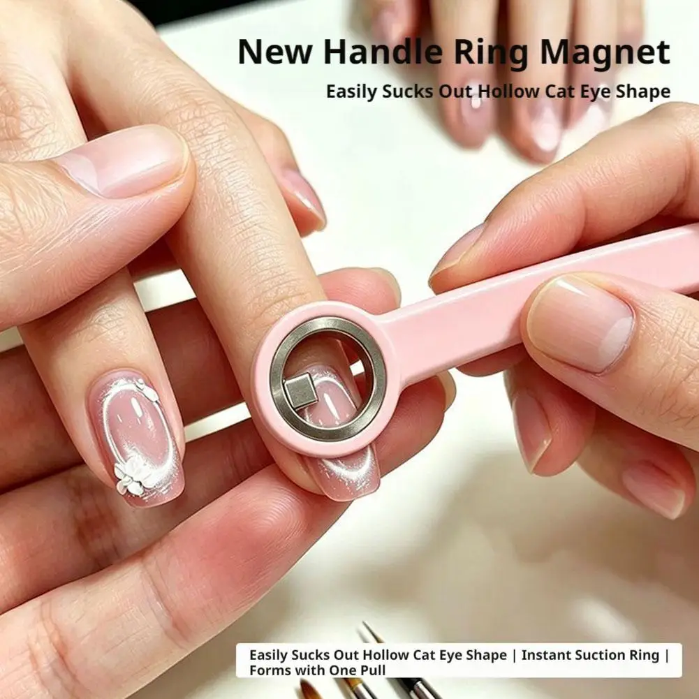 Ringförmige Cat-Eye Nagelwerkzeuge Für Cat-Eye Gel Nagellack Ring Nagelkunst Magnet-Set Französisches Magnetisches Hilfswerkzeug Für Diy Zu Hause Ringförmige Cat-Eye Nagelwerkzeuge Für Cat-Eye Gel Nagellack Ring Nagelkunst Magnet-Set Französisches Magnetisches Hilfswerkzeug Für Diy Zu Hause - Image 2