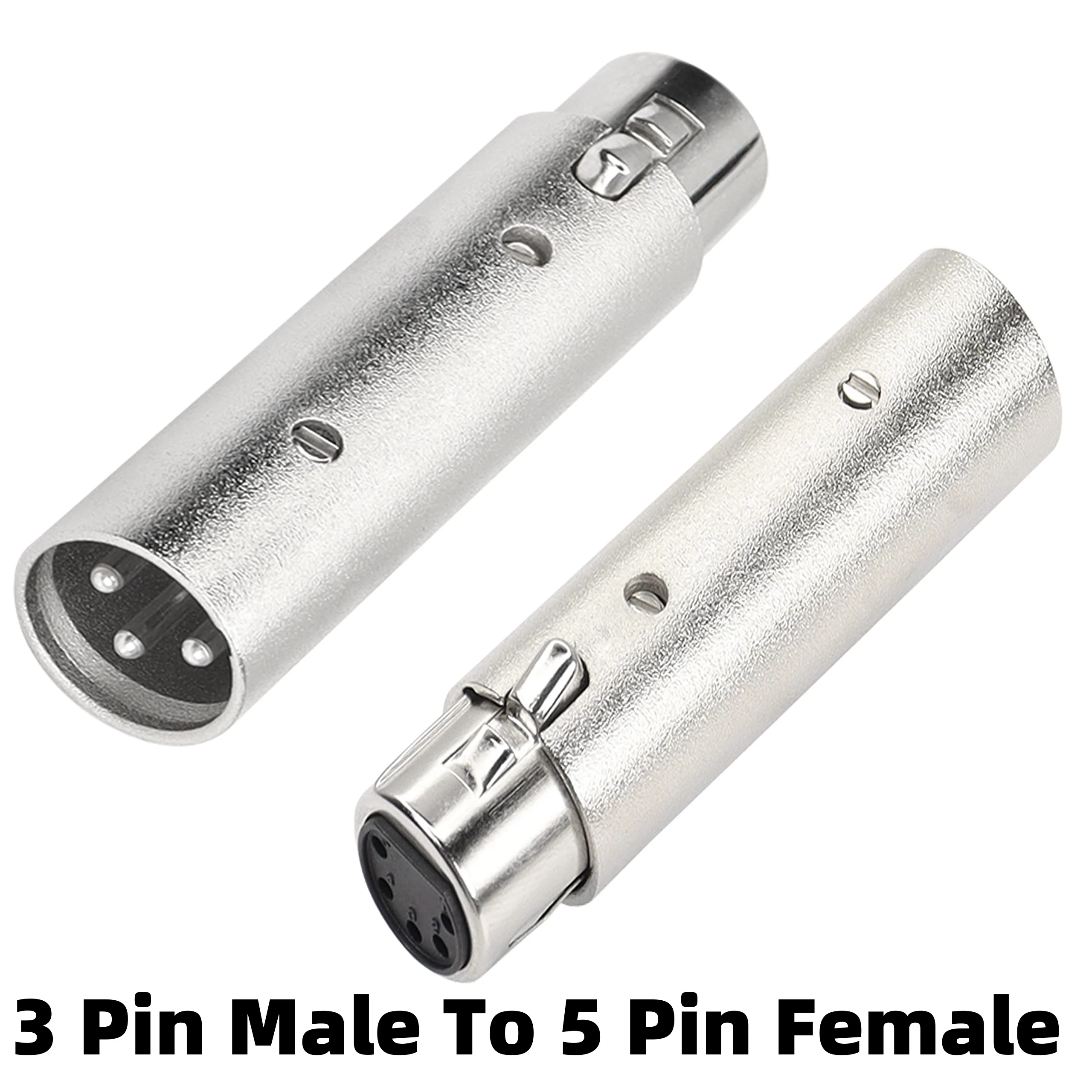 3-Poliger Xlr Auf 5-Poliger Dmx-Adapter – Metallgehäuse Für Bühnenlicht- Und Audioanschlüsse 3-Poliger Xlr Auf 5-Poliger Dmx-Adapter – Metallgehäuse Für Bühnenlicht- Und Audioanschlüsse - Image 8