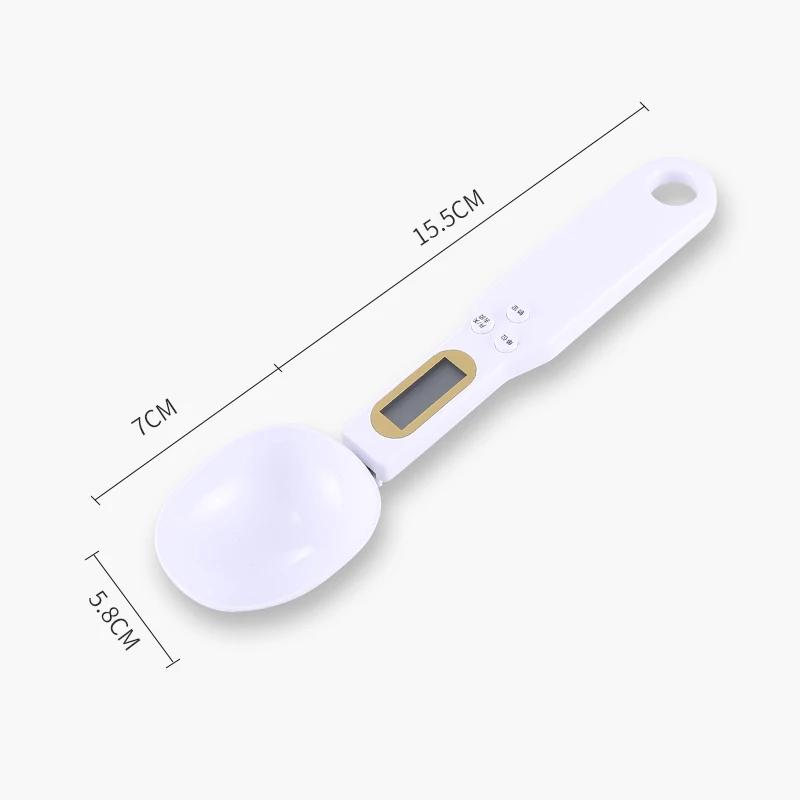 Mini-Löffelwaage, Digitale Küchenwaage, Elektronische Lcd-Lebensmittelwaage, 0,1–500 G, Kochmehl, Milch, Kaffee, Pulver, Gewicht, Messlöffel Mini-Löffelwaage, Digitale Küchenwaage, Elektronische Lcd-Lebensmittelwaage, 0,1–500 G, Kochmehl, Milch, Kaffee, Pulver, Gewicht, Messlöffel - Image 6