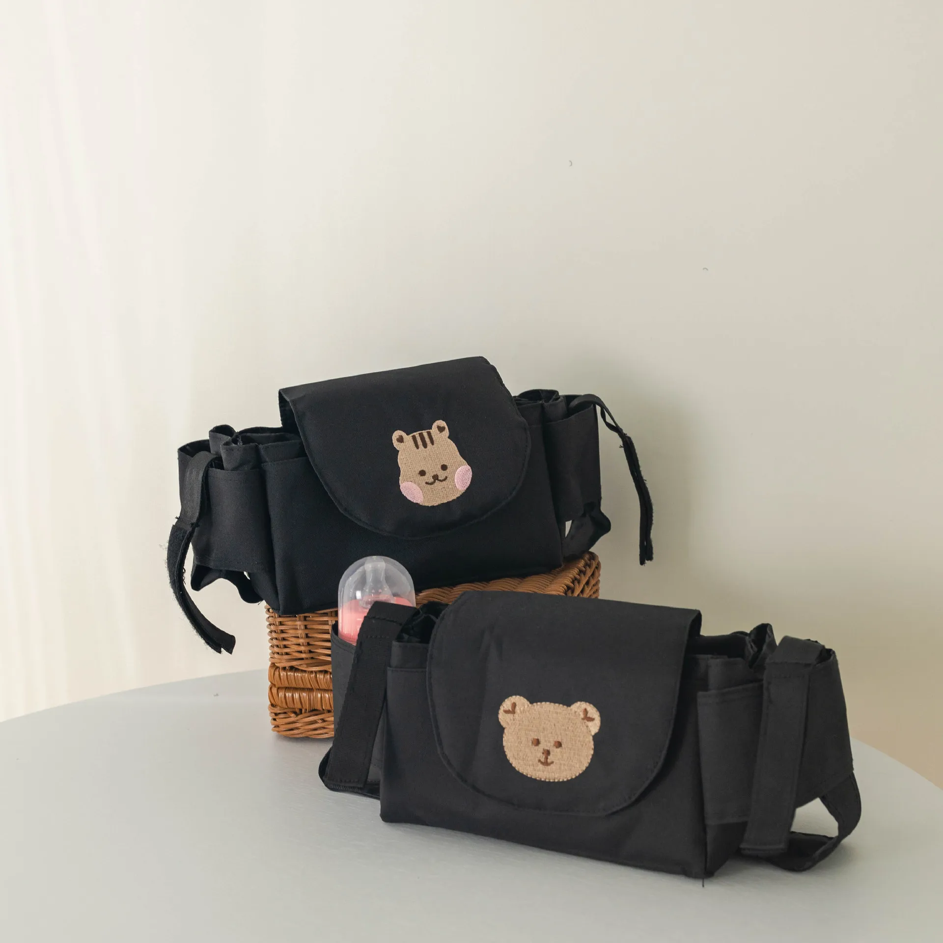Baby Kinderwagen Tasche Kinderwagen Organizer Baby Zubehör Tasse Halter Neugeborenen Trolley Tragbare Reise Auto Taschen Für Wagen Universal Baby Kinderwagen Tasche Kinderwagen Organizer Baby Zubehör Tasse Halter Neugeborenen Trolley Tragbare Reise Auto Taschen Für Wagen Universal - Image 4