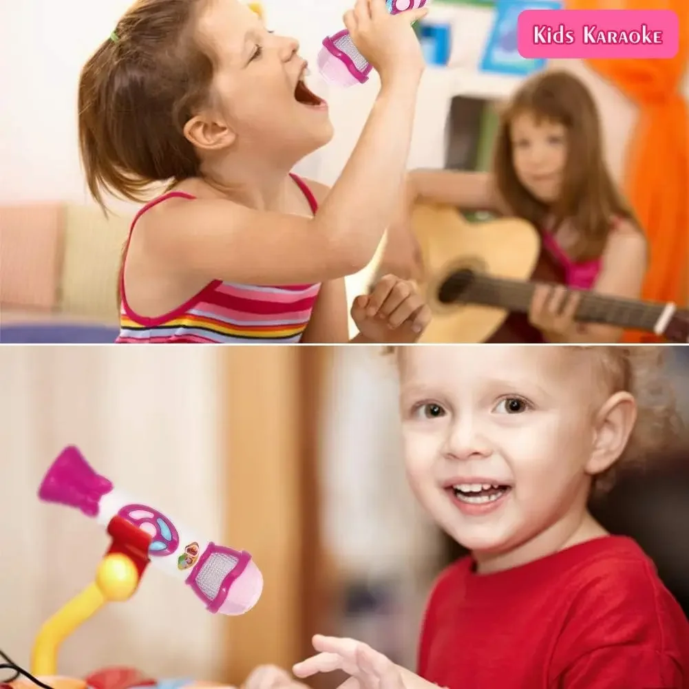 Mikrofon Für Kinder Mit Stimmveränderung, Karaoke-Mikrofone Mit Aufnahme- Und Musikwiedergabefunktion, Bunte Lichter, Geschenke Für Jungen Und Mädchen, Party-Gesangsmikrofon Für Kinder. Mikrofon Für Kinder Mit Stimmveränderung, Karaoke-Mikrofone Mit Aufnahme- Und Musikwiedergabefunktion, Bunte Lichter, Geschenke Für Jungen Und Mädchen, Party-Gesangsmikrofon Für Kinder. - Image 12