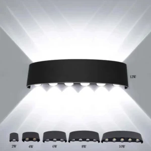 LED Wand Licht IP65 Im Freien Wasserdichte Garten Zaun Aluminium Innen Mode Wand Lampe Für Schlafzimmer Nacht Wohnzimmer Treppen