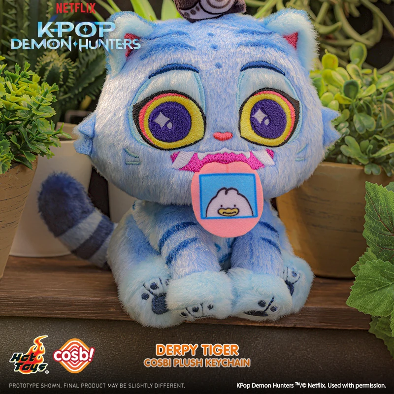 Hot Toys K-Pop Demon Hunters Derpy Tiger Cosbi Plüsch-Schlüsselanhänger Kollektion Blind Box Sussie Rucksackanhänger Mysteriöse Geschenke Hot Toys K-Pop Demon Hunters Derpy Tiger Cosbi Plüsch-Schlüsselanhänger Kollektion Blind Box Sussie Rucksackanhänger Mysteriöse Geschenke - Image 9