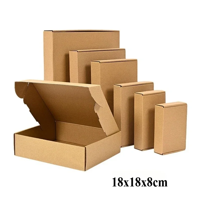 20/10Pcs Wellpappe Box Mailer, Braun Karton Versand Box Wellpappe Mailer Versand Box Kraft Papier Verpackung Box 20/10Pcs Wellpappe Box Mailer, Braun Karton Versand Box Wellpappe Mailer Versand Box Kraft Papier Verpackung Box - Image 7