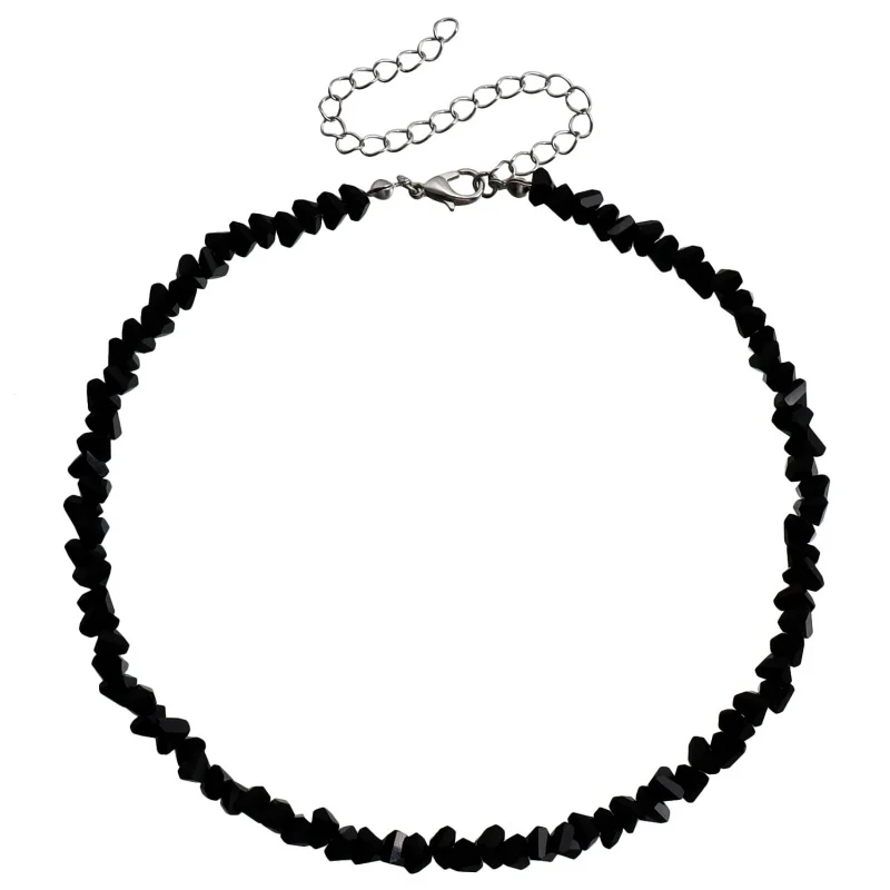 Transparent Crystal Irregular Beaded Choker Necklace For Women Korean Collarbone Clavicle Chain On The Neck Collar Jewelry Transparent Crystal Irregular Beaded Choker Necklace For Women Korean Collarbone Clavicle Chain On The Neck Collar Jewelry - Image 11