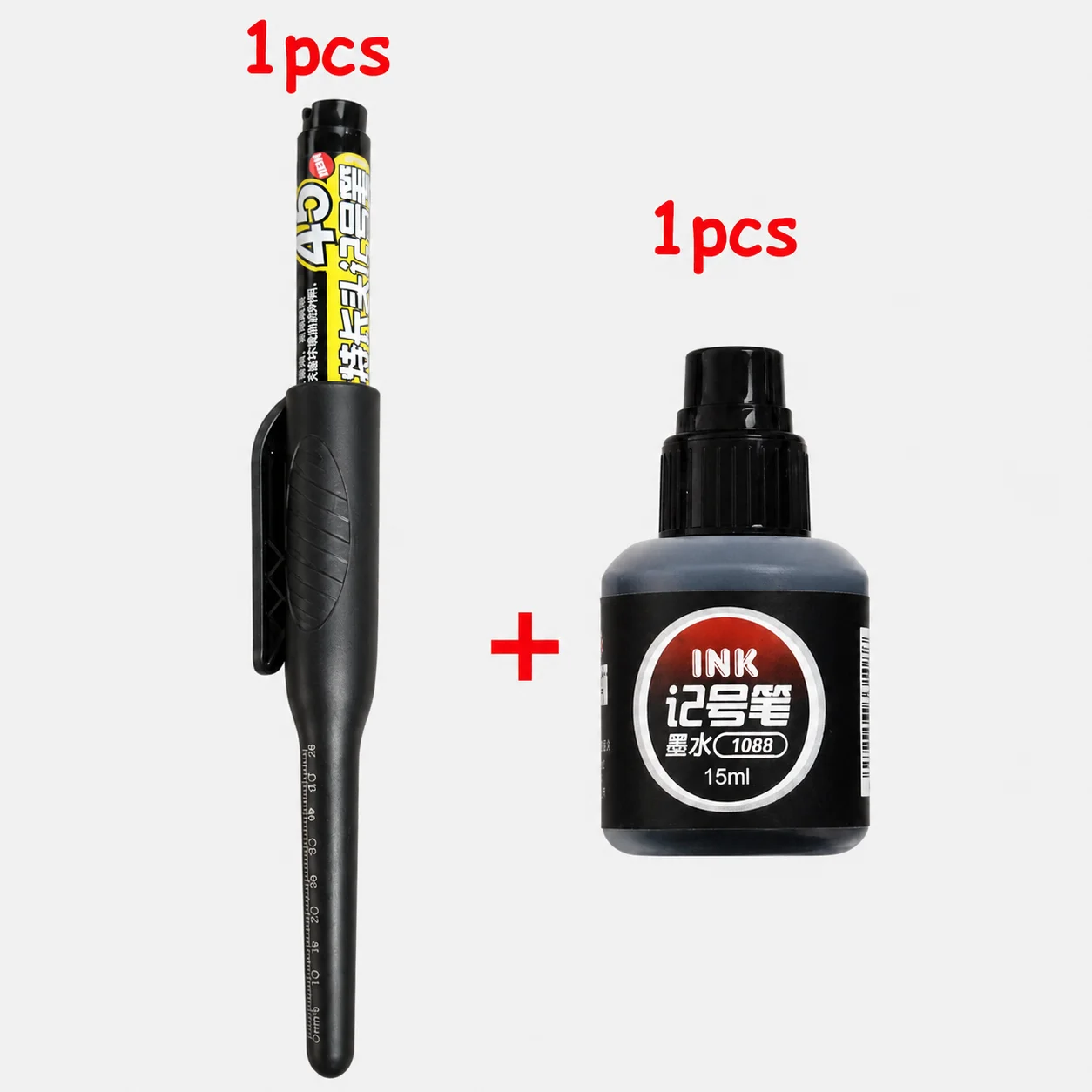 1–6 Stück, 45 Mm, Wasserdicht, Lange Kopfspitze, Tiefloch-Marker, Fliesen-Tischler-Stift, Mehrzweck Für Die Holzbearbeitung, Schwarze/Blaue/Rote Tinte 1–6 Stück, 45 Mm, Wasserdicht, Lange Kopfspitze, Tiefloch-Marker, Fliesen-Tischler-Stift, Mehrzweck Für Die Holzbearbeitung, Schwarze/Blaue/Rote Tinte - Image 18