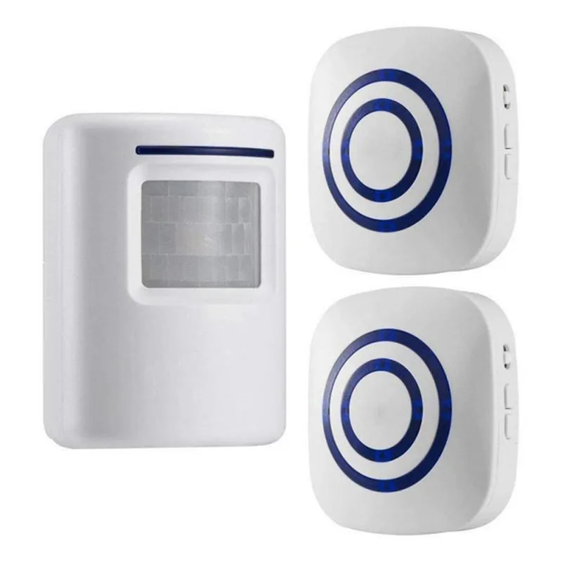Kabelloser Bewegungsmelder Mit Alarm &Amp; Türklingel – Einfahrtsalarm Mit Körpersensor, Empfänger Und Sicherheitssystem Für Zuhause Kabelloser Bewegungsmelder Mit Alarm &Amp; Türklingel – Einfahrtsalarm Mit Körpersensor, Empfänger Und Sicherheitssystem Für Zuhause - Image 8