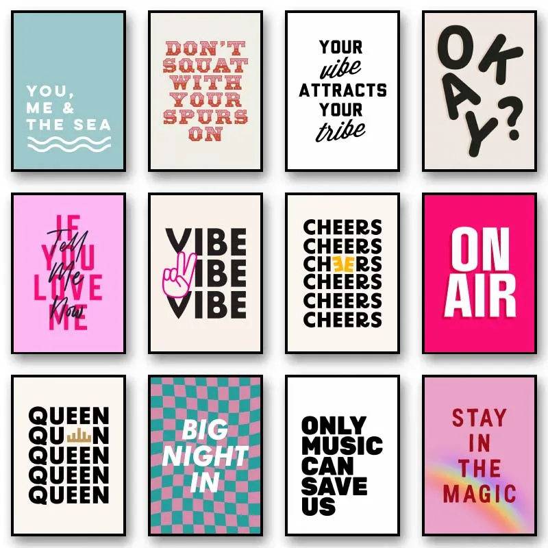 Funny Quote Art Pink Poster Girl Power Love Quote Canvas Posters And Prints Printing Wall Art Picture For Living Room Decor Funny Quote Art Pink Poster Girl Power Love Quote Canvas Posters And Prints Printing Wall Art Picture For Living Room Decor