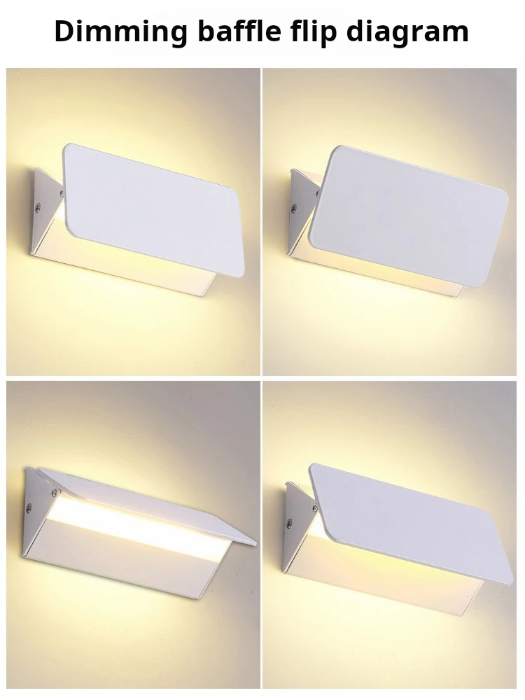 Indoor Led Wand Lampe Einstellbare Winkel Aluminium Legierung Wand Licht Hause Wohnzimmer Schlafzimmer Eitelkeit Spiegel Nachttisch Lichter Indoor Led Wand Lampe Einstellbare Winkel Aluminium Legierung Wand Licht Hause Wohnzimmer Schlafzimmer Eitelkeit Spiegel Nachttisch Lichter - Image 5