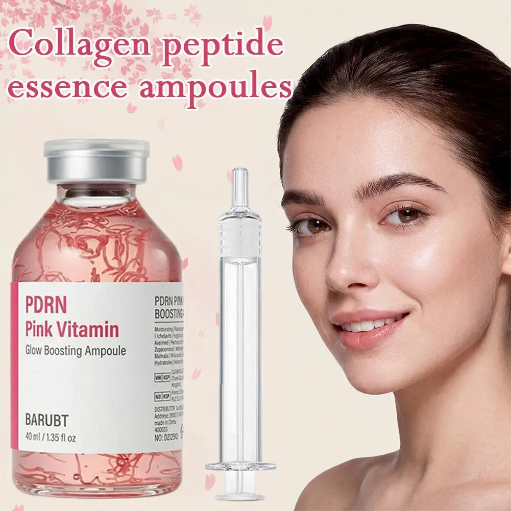 Tiefenwirksames Kollagen-Barriere-Serum, Peptid-Intensiv-Aktivierung, Rosa Pdrn Stammzellen-Ampulle, Feuchtigkeitsspendend, Hautpflege Tiefenwirksames Kollagen-Barriere-Serum, Peptid-Intensiv-Aktivierung, Rosa Pdrn Stammzellen-Ampulle, Feuchtigkeitsspendend, Hautpflege - Image 5