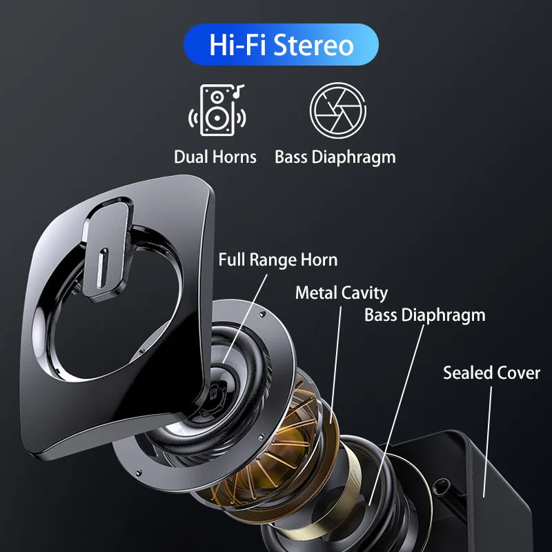 Pc-Lautsprecher Mit Hifi-Stereo, Usb, Mikrofon &Amp; Led-Beleuchtung – Kabelgebundene Soundbox Für Desktop-Computer Pc-Lautsprecher Mit Hifi-Stereo, Usb, Mikrofon &Amp; Led-Beleuchtung – Kabelgebundene Soundbox Für Desktop-Computer - Image 5