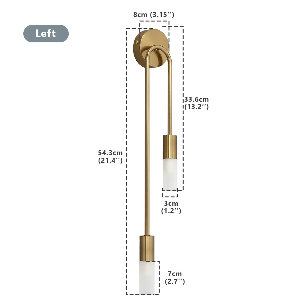 Moderne Led-Wandleuchte Gold Nordische Lange Streifen-Wandlampen Für Wohnzimmer Schlafzimmer Badezimmer Flur Korridor Hintergrund Innendekoration Moderne Led-Wandleuchte Gold Nordische Lange Streifen-Wandlampen Für Wohnzimmer Schlafzimmer Badezimmer Flur Korridor Hintergrund Innendekoration - Image 7