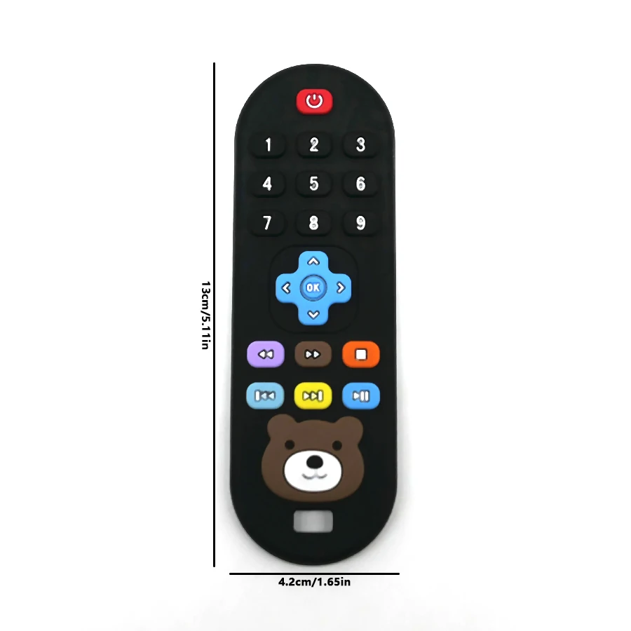 1/4Pcs Children'S Teething Remote Control Silicone Material Baby Teething Toys Simulation Remote Control Toys Teething Teether 1/4Pcs Children'S Teething Remote Control Silicone Material Baby Teething Toys Simulation Remote Control Toys Teething Teether - Image 4