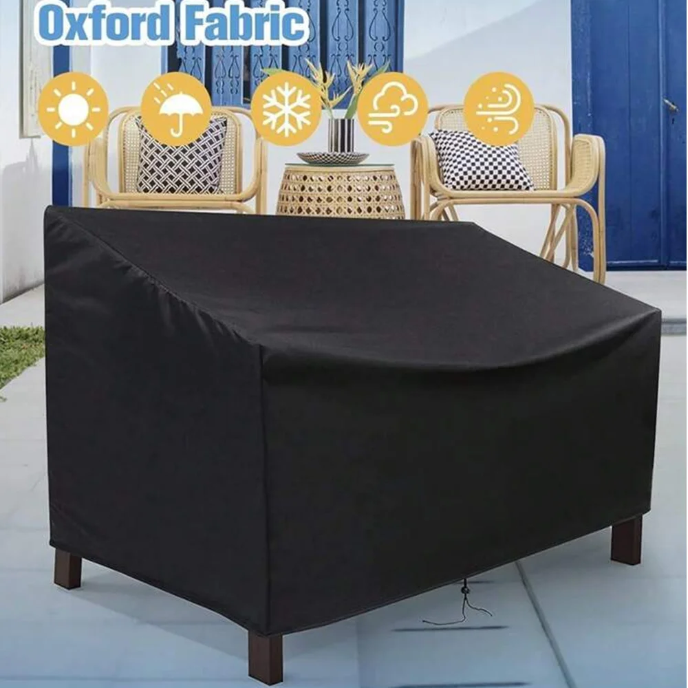 Wasserdichte Outdoor-Bankabdeckung, Staubdicht, Uv-Beständig, Für Garten, Terrasse, Freizeit, Sitzgelegenheitsset, Schutz Für Den Ganzjahresgebrauch Wasserdichte Outdoor-Bankabdeckung, Staubdicht, Uv-Beständig, Für Garten, Terrasse, Freizeit, Sitzgelegenheitsset, Schutz Für Den Ganzjahresgebrauch