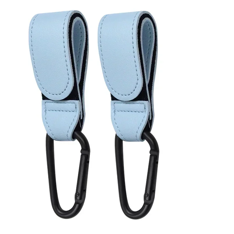 1/2Pcs Pu Leather Baby Bag Stroller Hook Pram Cart Organizer 360 Degree Rotatable Hook High-Quality Crochet Stroller Accessories 1/2Pcs Pu Leather Baby Bag Stroller Hook Pram Cart Organizer 360 Degree Rotatable Hook High-Quality Crochet Stroller Accessories - Image 8