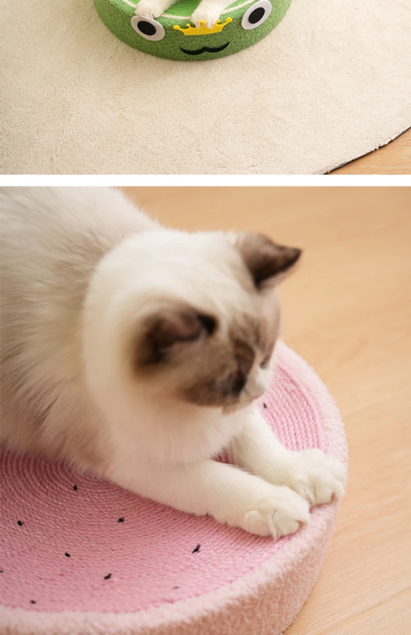 Cat Scratcher 2 In 1 Cat Anti Scratch Bed Cute Shape Cat Scratching Bed Round Cat Scratch Protection Paw Toy Gatos Accesorios Cat Scratcher 2 In 1 Cat Anti Scratch Bed Cute Shape Cat Scratching Bed Round Cat Scratch Protection Paw Toy Gatos Accesorios - Image 23