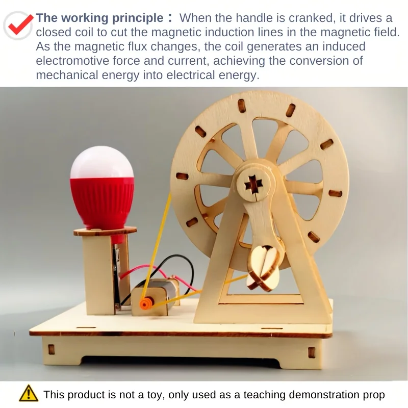 Wooden Kids Educational Toys Diy Physical Science Model Experiment Handmade Small Production Assembly Craft Technology Project Wooden Kids Educational Toys Diy Physical Science Model Experiment Handmade Small Production Assembly Craft Technology Project - Image 4
