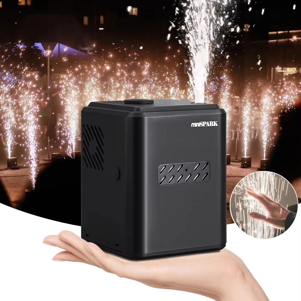 350W Mini Kaltfunkeneffektmaschine Bühneneffekte Drahtlose Fernbedienung Dj-Ausrüstung Party Fontänen-Funkeneffektmaschine Disco Hochzeit 350W Mini Kaltfunkeneffektmaschine Bühneneffekte Drahtlose Fernbedienung Dj-Ausrüstung Party Fontänen-Funkeneffektmaschine Disco Hochzeit - Image 4