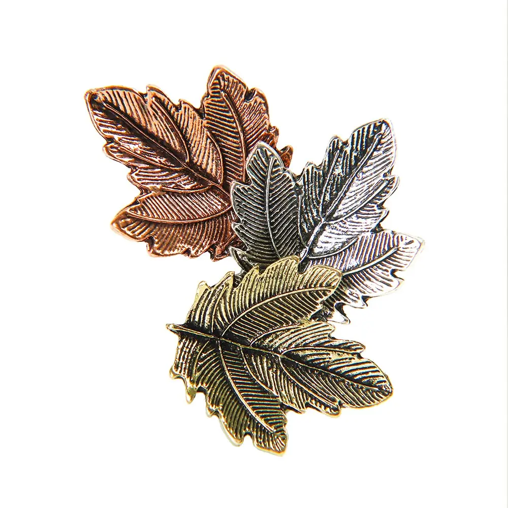 Broschen Metall Frauen Mädchen Charme Exquisite Kragen Revers Brosche Pins Mode Schmuck Party Bekleidungs Zubehör Vintage Ahornblatt Broschen Metall Frauen Mädchen Charme Exquisite Kragen Revers Brosche Pins Mode Schmuck Party Bekleidungs Zubehör Vintage Ahornblatt - Image 2