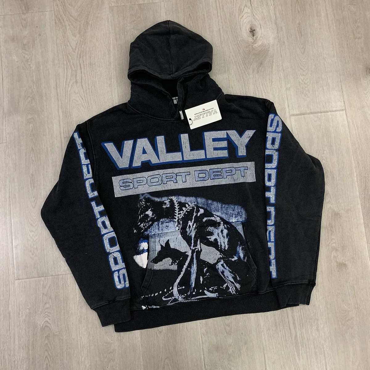 Vordertasche, Großer Buchstabe, Totenkopf-Menschen-Aufdruck, Gewaschene Kapuzenpullover Für Männer Und Frauen, Vintage-Pullover, Lockere Baumwoll-Sweatshirts Vordertasche, Großer Buchstabe, Totenkopf-Menschen-Aufdruck, Gewaschene Kapuzenpullover Für Männer Und Frauen, Vintage-Pullover, Lockere Baumwoll-Sweatshirts - Image 5
