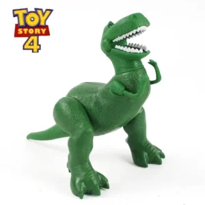 HOT Toy Story 4 Rex Grüner Dinosaurier 22cm PVC Actionfigur mit beweglichen Beinen Mini-Modellpuppe Sammlerstück Spielzeug für Kinder Geschenk