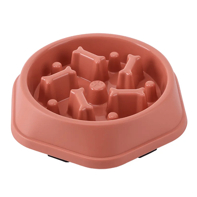 Pet Cat Slow Food Bowl Fat Help Healthy Round Anti-Choking Thickened And Non-Slip Multiple Colors Shapes Pet Cat Slow Food Bowl Fat Help Healthy Round Anti-Choking Thickened And Non-Slip Multiple Colors Shapes - Image 7