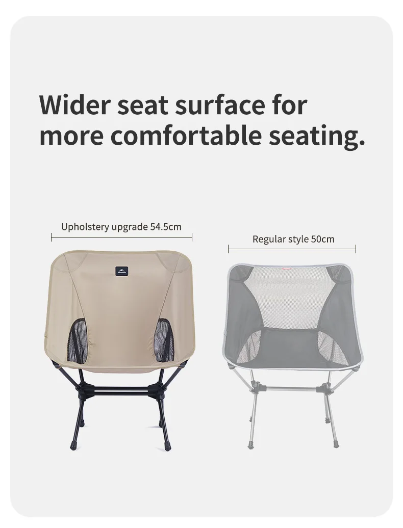 Naturehike Chair Foldable Chair Camping Lightweight Khaki Picnic Bbq Fishing Widen Chairs Outdoor Equipment Portable Naturehike Chair Foldable Chair Camping Lightweight Khaki Picnic Bbq Fishing Widen Chairs Outdoor Equipment Portable - Image 13
