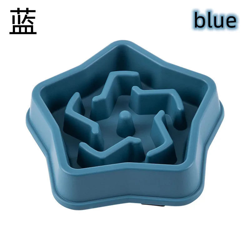 Pet Cat Slow Food Bowl Fat Help Healthy Round Anti-Choking Thickened And Non-Slip Multiple Colors Shapes Pet Cat Slow Food Bowl Fat Help Healthy Round Anti-Choking Thickened And Non-Slip Multiple Colors Shapes - Image 23