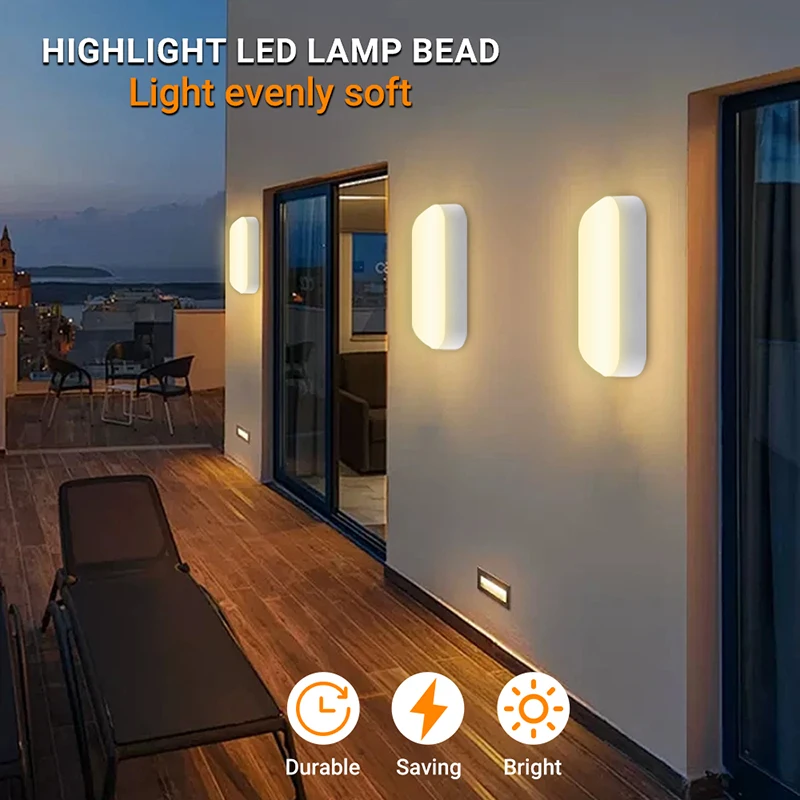Wandleuchte 15W Ac85-265V 3000K 4000K 6000K Led-Lampen Innen- Und Außenwandleuchte Für Wohnzimmer, Veranda, Schlafzimmer Wandleuchte 15W Ac85-265V 3000K 4000K 6000K Led-Lampen Innen- Und Außenwandleuchte Für Wohnzimmer, Veranda, Schlafzimmer - Image 5