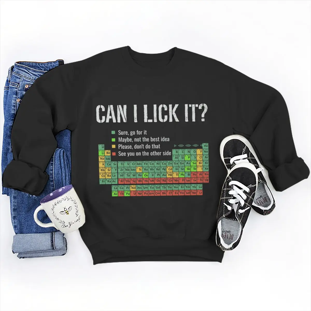 Can I Lick It Sweatshirts Periodensystem Druck Männer Frauen Mode Lässig Kapuzenshirt Lustige Chemie Kleidung Unisex Sweatshirt Can I Lick It Sweatshirts Periodensystem Druck Männer Frauen Mode Lässig Kapuzenshirt Lustige Chemie Kleidung Unisex Sweatshirt - Image 3