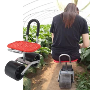 Garten-Rollhocker: Komfortabler, arbeitssparender und verstellbarer Gartenroller für effizientes Arbeiten im Feld