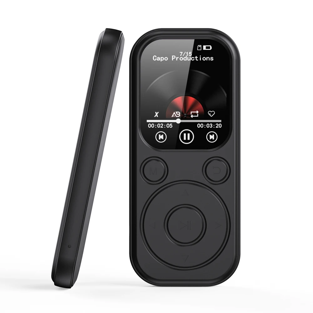 Tragbarer Mp3-Musikplayer Mit Bluetooth 5.4, Bildschirm, Fm-Radio, Aufnahme &Amp; E-Book – Mini-Player Für Sport, Musik &Amp; Videos Tragbarer Mp3-Musikplayer Mit Bluetooth 5.4, Bildschirm, Fm-Radio, Aufnahme &Amp; E-Book – Mini-Player Für Sport, Musik &Amp; Videos - Image 7