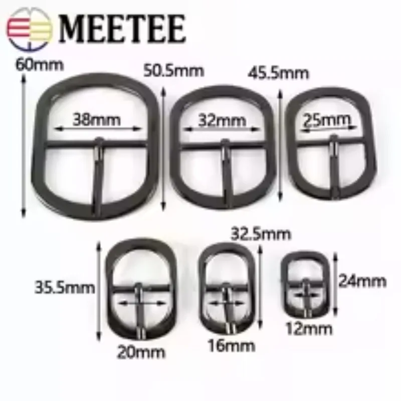 5/10 Stück 12–38 Mm Metall-Gürtelschnallen, Einstellverschluss, Dornschließe Für Taschengurt, Schuhe, Schieberhaken, Bekleidungs-Hardware, Nähzubehör 5/10 Stück 12–38 Mm Metall-Gürtelschnallen, Einstellverschluss, Dornschließe Für Taschengurt, Schuhe, Schieberhaken, Bekleidungs-Hardware, Nähzubehör - Image 16