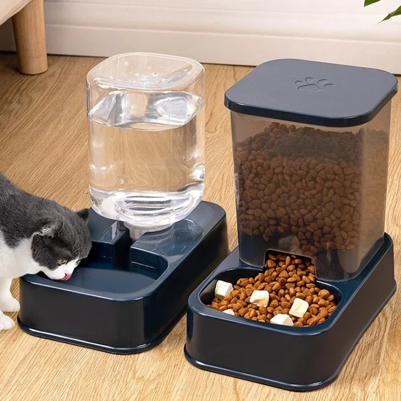 Automatic Cat &Amp; Dog Feeder With Drinker, Smart Portion Control Pet Food Bowl Set, No Battery Required Automatic Cat &Amp; Dog Feeder With Drinker, Smart Portion Control Pet Food Bowl Set, No Battery Required - Image 12