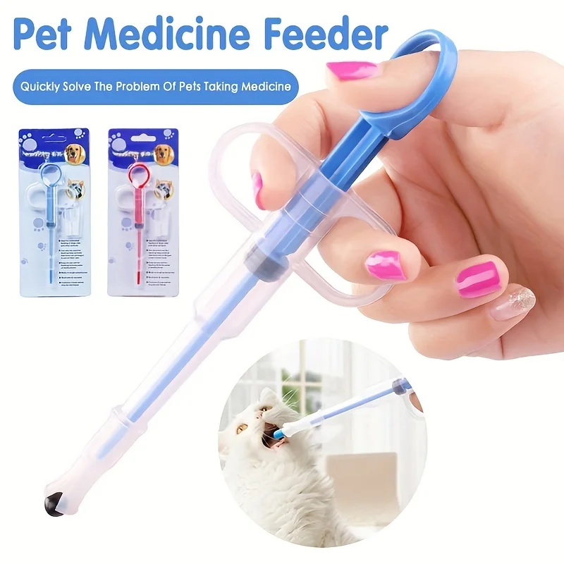 Pet Medizin Feeder Katze Tablet Spritze Feeder Weiche Spitze Dual Zweck Feeder Katze Pille Shooter Pet Pillen Applikator Zufällige Farbe Pet Medizin Feeder Katze Tablet Spritze Feeder Weiche Spitze Dual Zweck Feeder Katze Pille Shooter Pet Pillen Applikator Zufällige Farbe