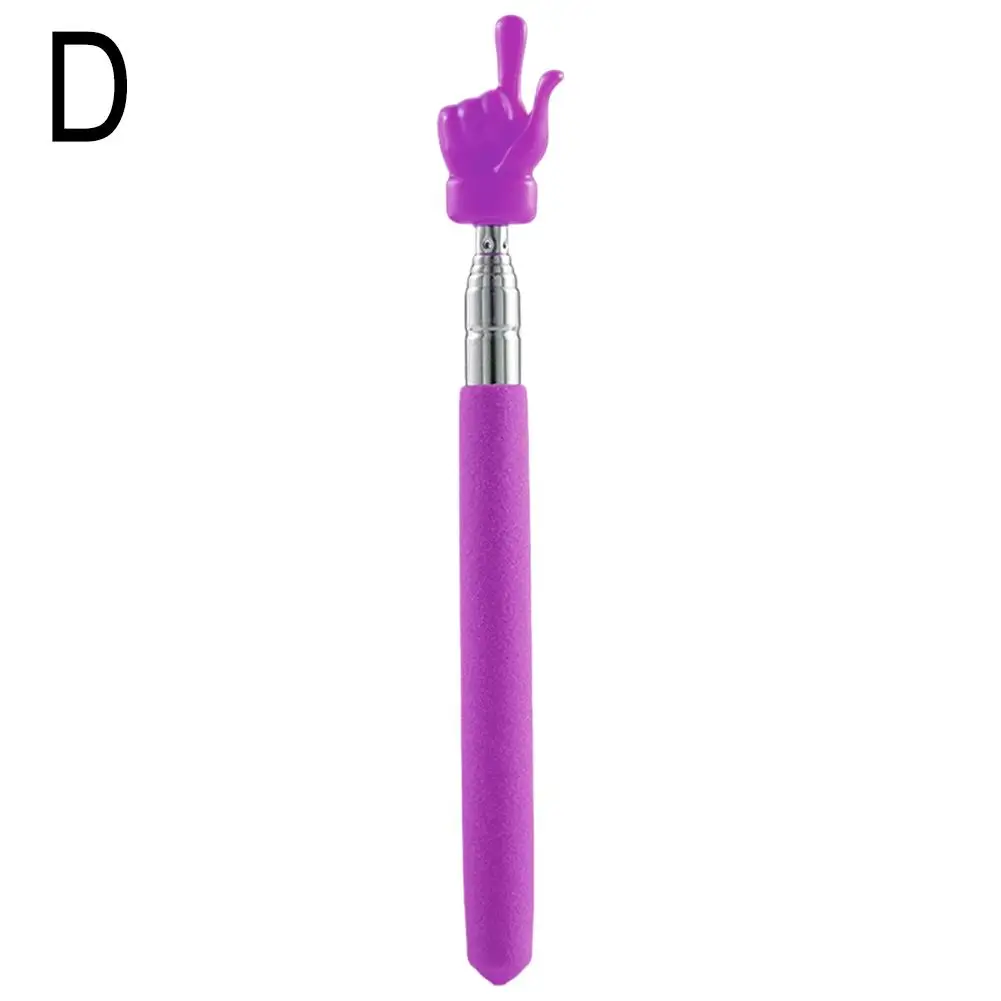 Einziehbarer Lehrer-Zeiger, Finger-Design, Edelstahl, Teleskopisch, Für Den Schulunterricht, Zeigerstab, Lehrerbedarf Für Das Klassenzimmer Einziehbarer Lehrer-Zeiger, Finger-Design, Edelstahl, Teleskopisch, Für Den Schulunterricht, Zeigerstab, Lehrerbedarf Für Das Klassenzimmer - Image 9