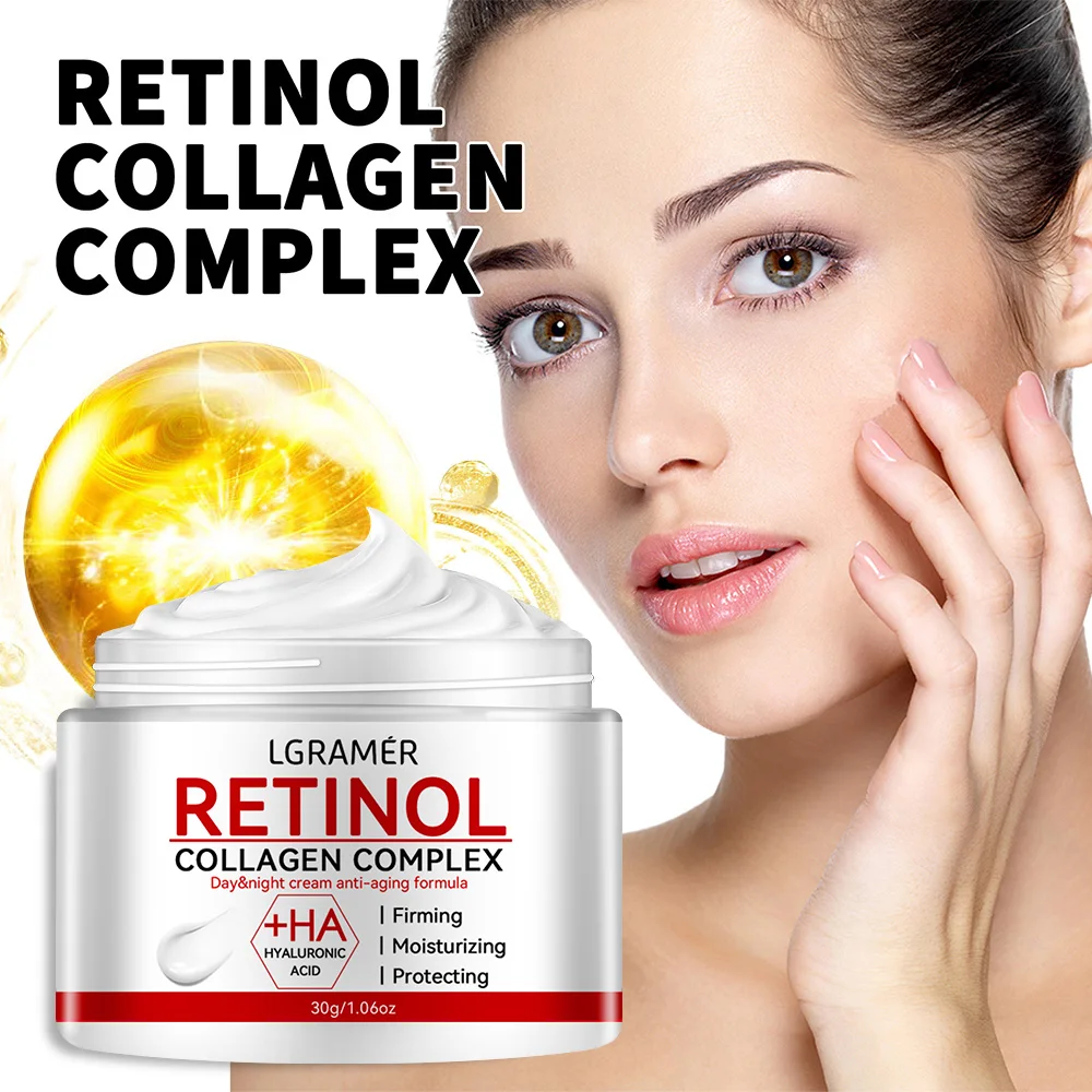 Retinol Lifting Firming Cream Collagen Glatte Falten Gesichtscreme Für Feuchtigkeitscreme, Aufhellung, Aufhellung Der Haut Retinol Lifting Firming Cream Collagen Glatte Falten Gesichtscreme Für Feuchtigkeitscreme, Aufhellung, Aufhellung Der Haut - Image 2