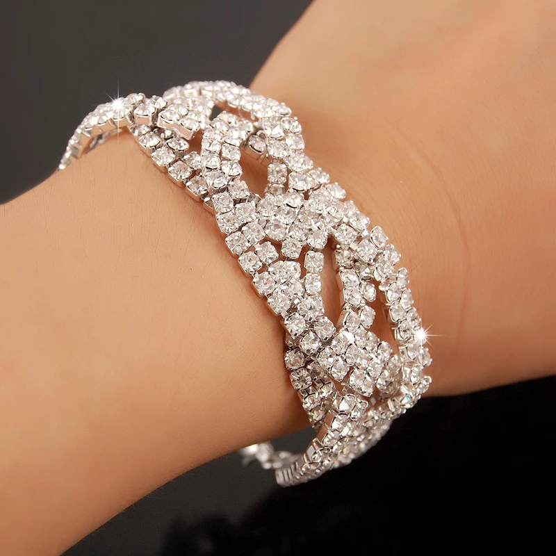 Neue Mode-Charm-Armbänder Aus 925Er Silber, Aaaaa-Zirkon-Kristall, Damen-Armband, Hochzeit, Verlobung, Luxus-Schmuck Neue Mode-Charm-Armbänder Aus 925Er Silber, Aaaaa-Zirkon-Kristall, Damen-Armband, Hochzeit, Verlobung, Luxus-Schmuck - Image 16