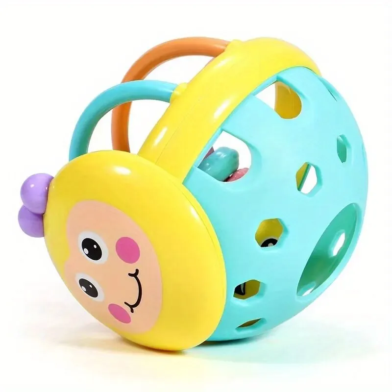 1 Pc 10Cm Baby Toy Catch Ball Bendy Baby Walker Rattles Develop Intelligence Ball 0-12 Months Plastic Bell Rattle Doll 1 Pc 10Cm Baby Toy Catch Ball Bendy Baby Walker Rattles Develop Intelligence Ball 0-12 Months Plastic Bell Rattle Doll - Image 5