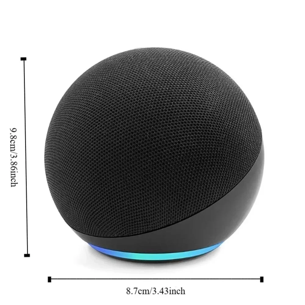 Kleiner Bluetooth-Lautsprecher Mit Rgb-Licht &Amp; Subwoofer – Kugelförmiger Mini-Lautsprecher Für Zuhause, Outdoor, Musik &Amp; Freizeit Kleiner Bluetooth-Lautsprecher Mit Rgb-Licht &Amp; Subwoofer – Kugelförmiger Mini-Lautsprecher Für Zuhause, Outdoor, Musik &Amp; Freizeit - Image 5