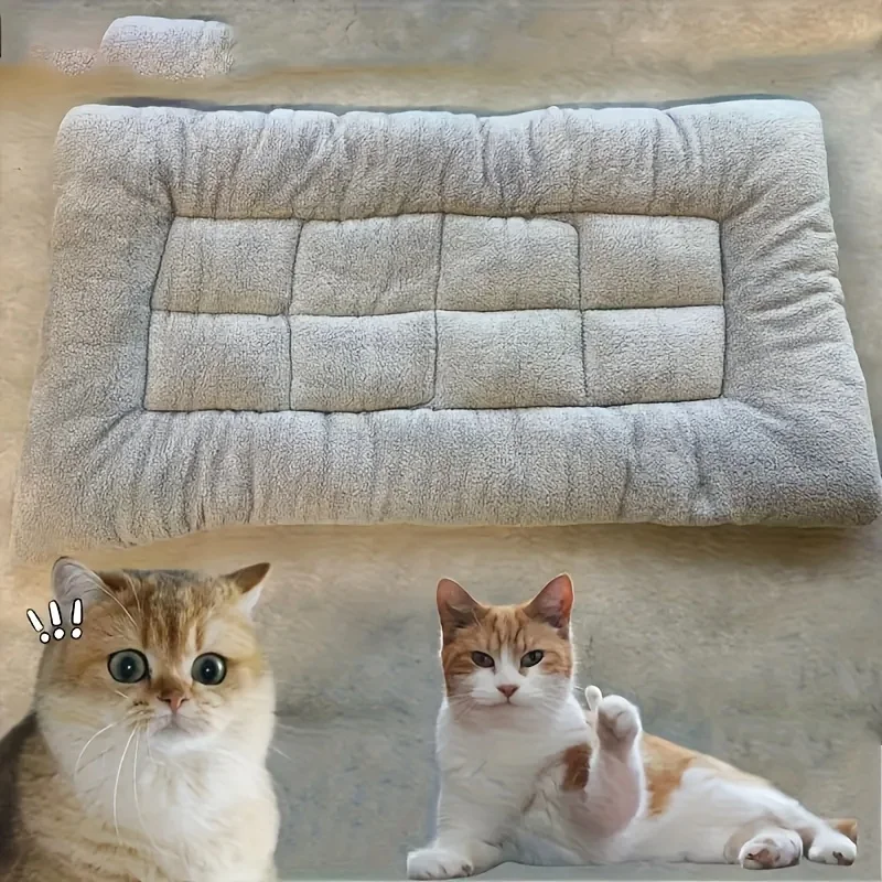 Großes, Ultra-Weiches Polyester-Haustierbett Für Hunde Und Katzen, Sofa-Kissen, Haustiermatte Für Zuhause Großes, Ultra-Weiches Polyester-Haustierbett Für Hunde Und Katzen, Sofa-Kissen, Haustiermatte Für Zuhause - Image 4