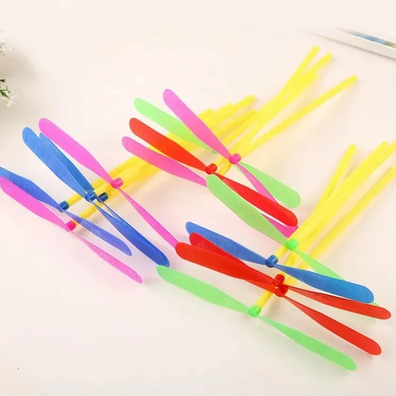 1-20 Stücke Kunststoff Bambus Libelle Form Hand Push Fliegen Propeller Outdoor Sport Spiel Kinder Spielzeug Geschenk Rotierenden Fliegen Pfeil Spiele 1-20 Stücke Kunststoff Bambus Libelle Form Hand Push Fliegen Propeller Outdoor Sport Spiel Kinder Spielzeug Geschenk Rotierenden Fliegen Pfeil Spiele - Image 6