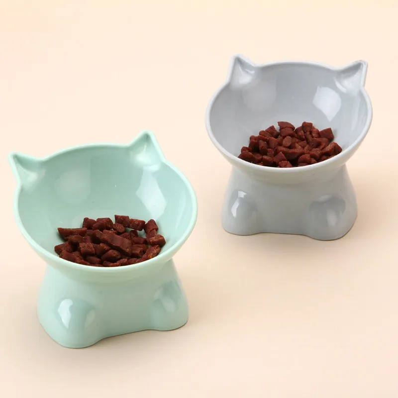 Cute Cat Bowl Tilted High-Legged Cat Bowl Cat Eating Bowl Cat Food Bowl Black Water Bowl Cat Food Bowl Dog Bowl Cute Cat Bowl Tilted High-Legged Cat Bowl Cat Eating Bowl Cat Food Bowl Black Water Bowl Cat Food Bowl Dog Bowl - Image 2