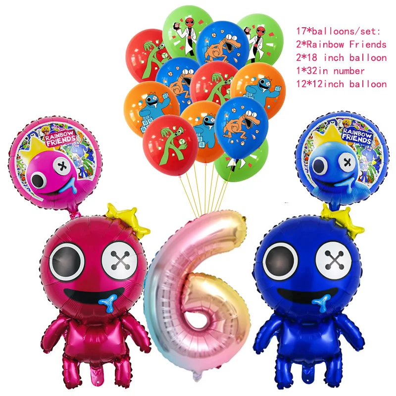 Neue Regenbogen-Freunde Geburtstagsparty-Dekoration Tischzubehör Happy Birthday Banner Tortendekoration Partyzubehör Hintergrund Ballons Neue Regenbogen-Freunde Geburtstagsparty-Dekoration Tischzubehör Happy Birthday Banner Tortendekoration Partyzubehör Hintergrund Ballons