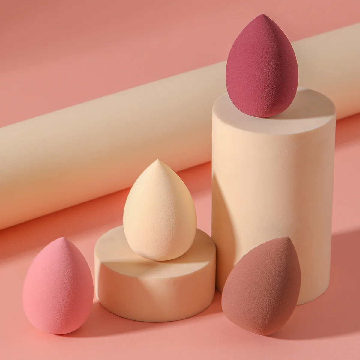 4 Pcs Beauty Egg Makeup Sponge Blenders Beauty Sponges Foundation Applicator 4 Pcs Beauty Egg Makeup Sponge Blenders Beauty Sponges Foundation Applicator - Image 5